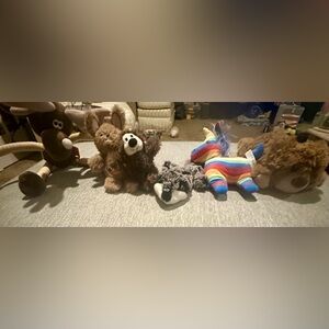 Plush Animal Toy Bundle for Pets